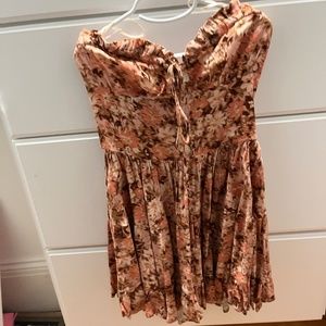 Sky to Moon, Strapless Mini Dress